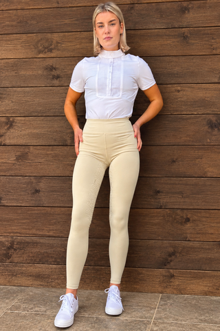 VERSATILE Almond Full Grip Riding Tights Jodhpurs.uk