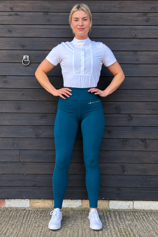 VERSATILE DRY Petrol Knee Grip Riding Tights Jodhpurs.uk
