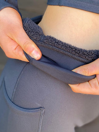 TEDDY NEO Two Pockets Thick Fleece Lined Full Grip Riding Tights Jodhpurs.UK