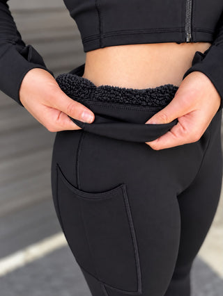 TEDDY NEO Two Pockets Thick Fleece Lined Full Grip Riding Tights Jodhpurs.UK