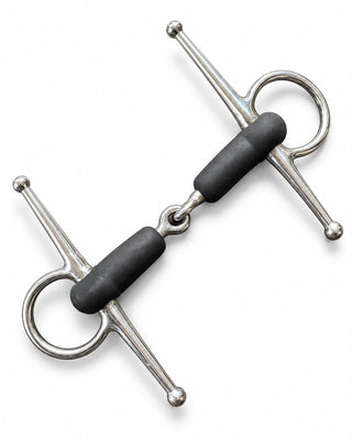 Full Cheek Hard Rubber Jointed Snaffle Jodhpurs.UK
