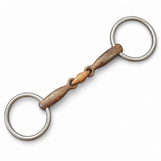 Loose Ring French Link Sweet Iron Snaffle Bit Jodhpurs.UK