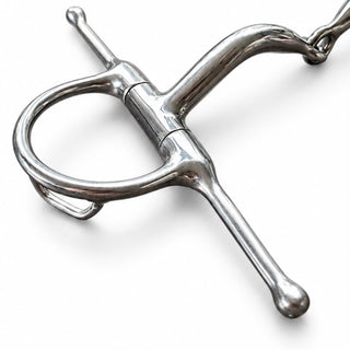 Full Cheek with Hooks Comfort Mouthpiece Copper Inlay Snaffle Bit Jodhpurs.UK