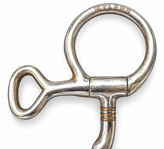 Mylers Toklat Hanging Cheek (Baucher) Low Port Comfort Snaffle Bit Jodhpurs.UK