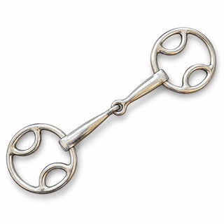 Loop Ring Loose Ring Jointed Snaffle Bit Jodhpurs.UK