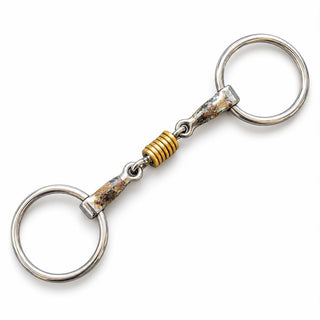 Loose Ring Sweet Iron & Rollers Snaffle Bit Jodhpurs.UK