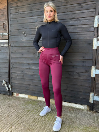 VERSATILE DRY Port Water Repellent Riding Tights with Knee Grip & Thigh Pocket Jodhpurs.uk